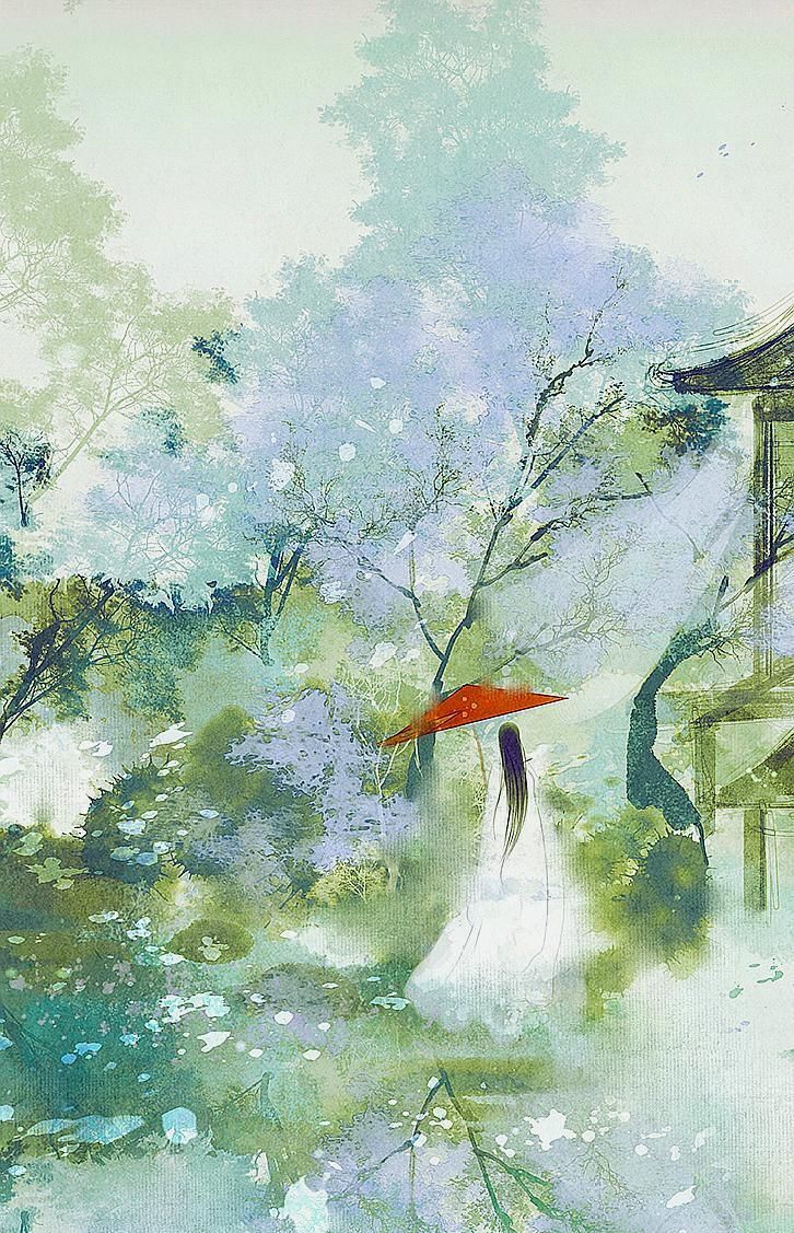 唯美古风壁纸 | 日色欲尽花含烟,月明欲素愁不眠|日色|雨霖铃|赵瑟初_新浪新闻