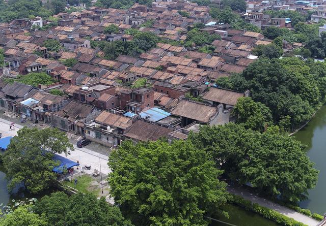 岭南典型建筑名村广州塱头村