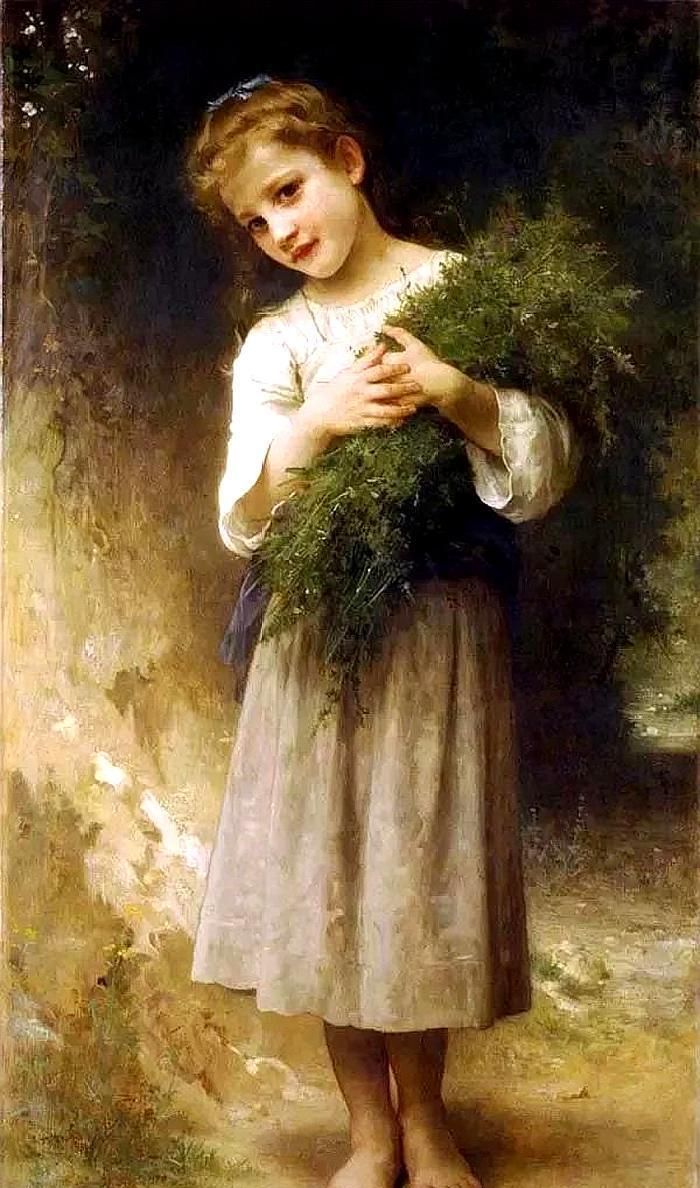 小天使萌萌的太可爱了12幅世界名画欣赏