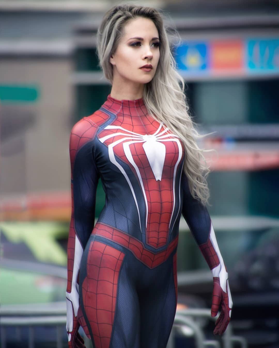 女蜘蛛侠cosplay_高清图集_新浪网