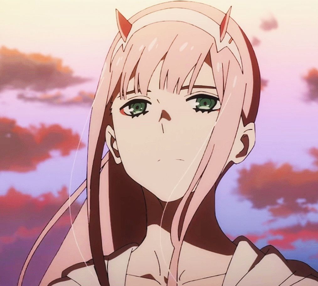 自截带犄角的少女02的动漫头像