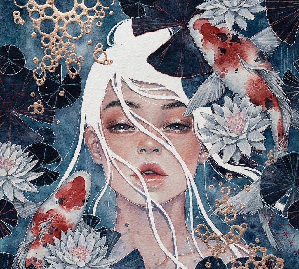 插画师kelogsloops 手绘插画作品