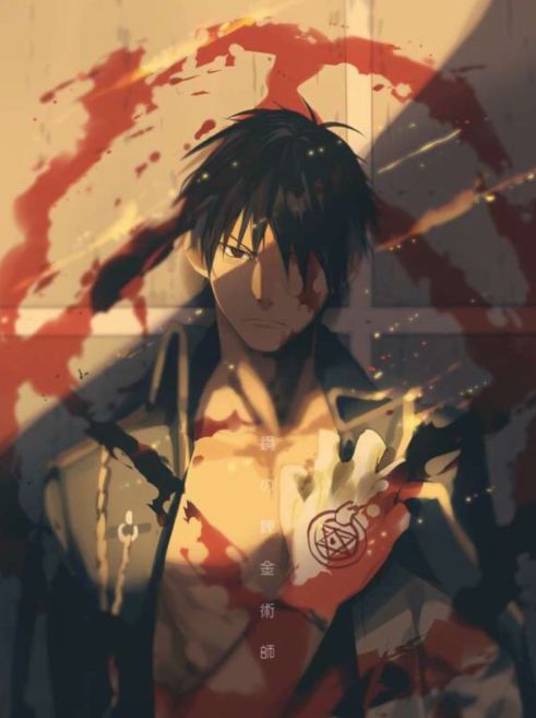 画师笔下的《钢炼》:姚麟和格利德相爱相杀,爱德华也很帅气