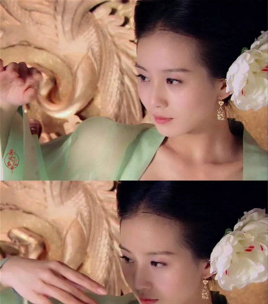 女星头戴大花朵,赵丽颖娇俏可爱,舒畅妩媚动人,第一却美到极致