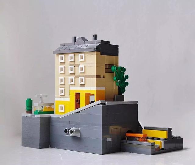 LEGO乐高MOC佳作欣赏 小而美的极简乐高作品集8|乐高|作品集|佳作_新浪新闻