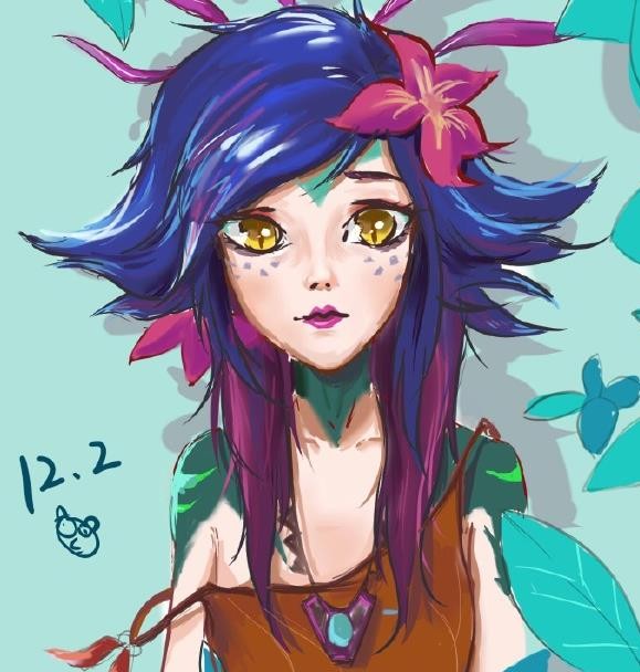 英雄联盟: 如何一眼就认出万花通灵妮蔻? 撸友一语道破天机