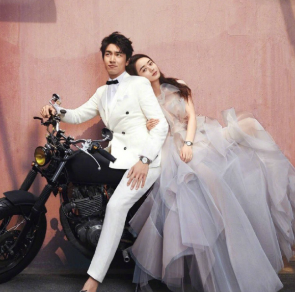 赵丽颖与4位男星拍过的婚纱照,网友:与第4位很有夫妻相|赵丽颖|婚纱照