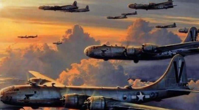 二战轰炸机群防御截击机的时候,不会打到自己人的飞机吗?