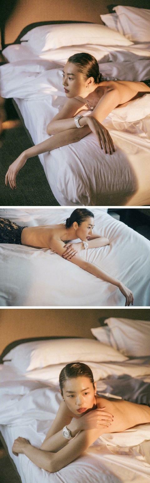 世界前三亚洲第一,凭借裸背大片上热搜,刘雯才配称为国模之光