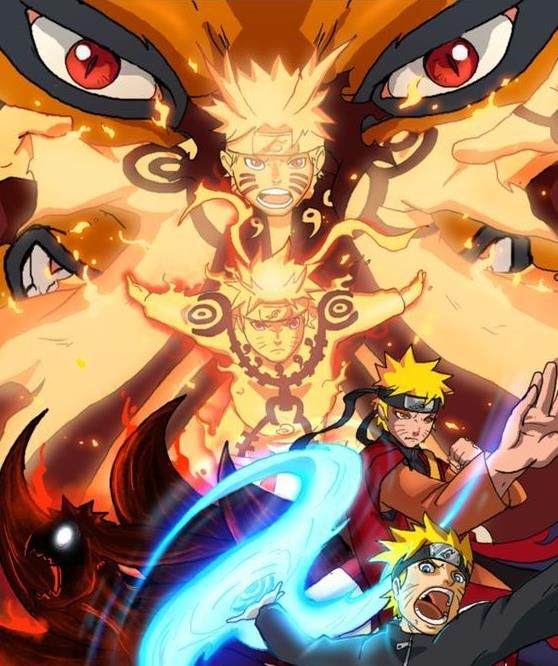 火影忍者壁纸来一波,沙雕网友:鸣人和佐助那张,是全家福吗?