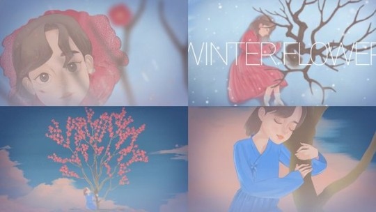 与防弹少年团RM的合作成为话题!高润荷惊喜公开新曲《WINTER FLOWER》MV