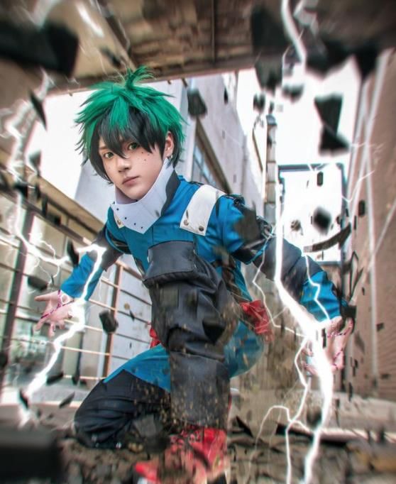 我的英雄学院cos:欧叔表示很受伤,常暗已经按捺不住冲动!