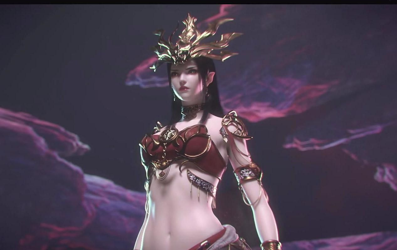 斗破苍穹最美不过美杜莎女王美图来袭留一张做壁纸吧