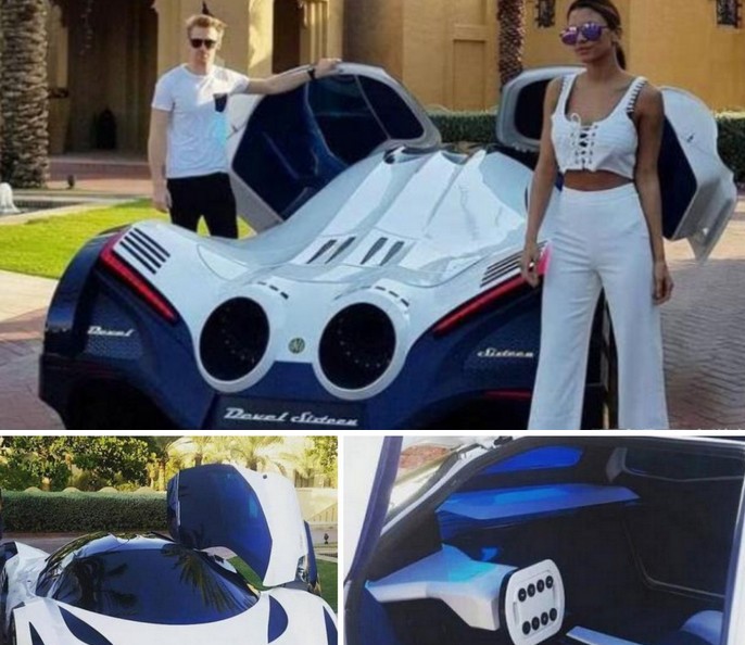 迪拜王子的超跑价值5亿时速超过飞机内饰堪比玩具车