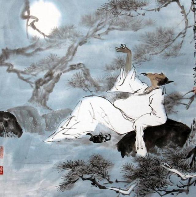 月下独酌李白花间一壶酒,独酌无相亲.举杯邀明月,对影成三人.