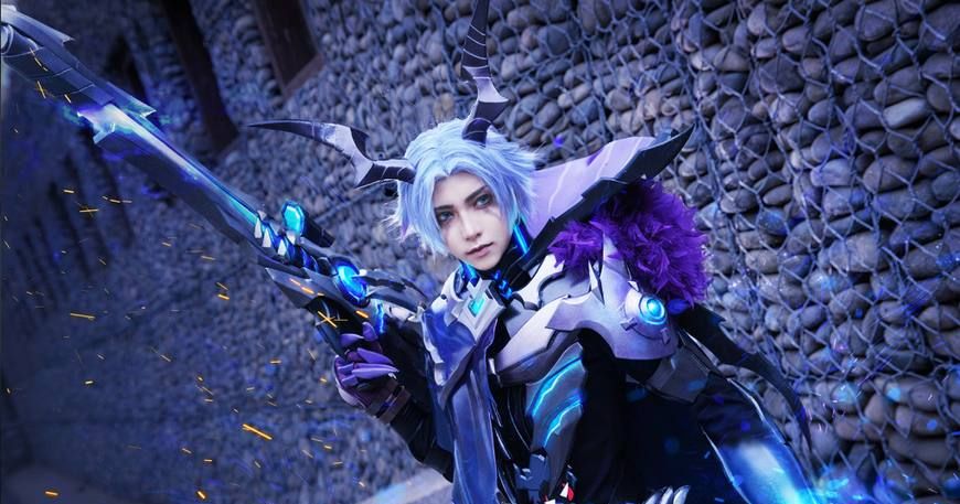 王者荣耀,百里守约·特工魅影cosplay,胜利不属于我,属于我们