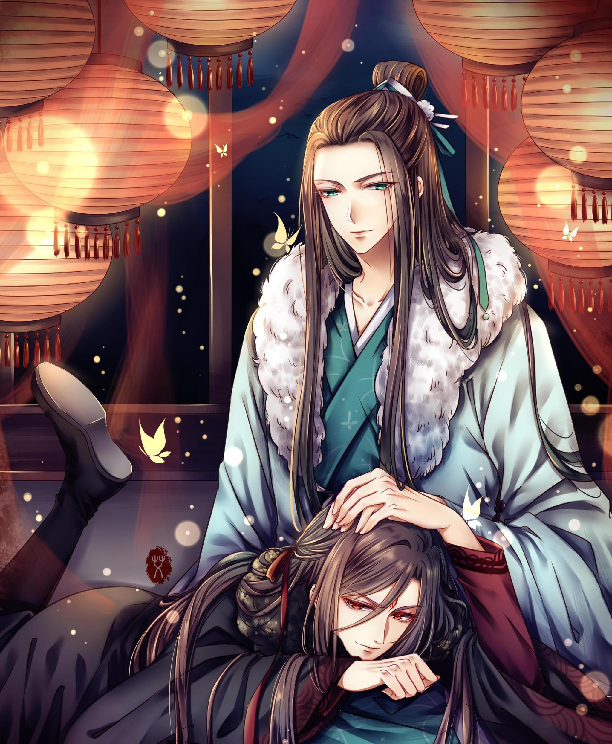 超妖孽的古风动漫美男子,我若在你心上,情敌三千又何妨!