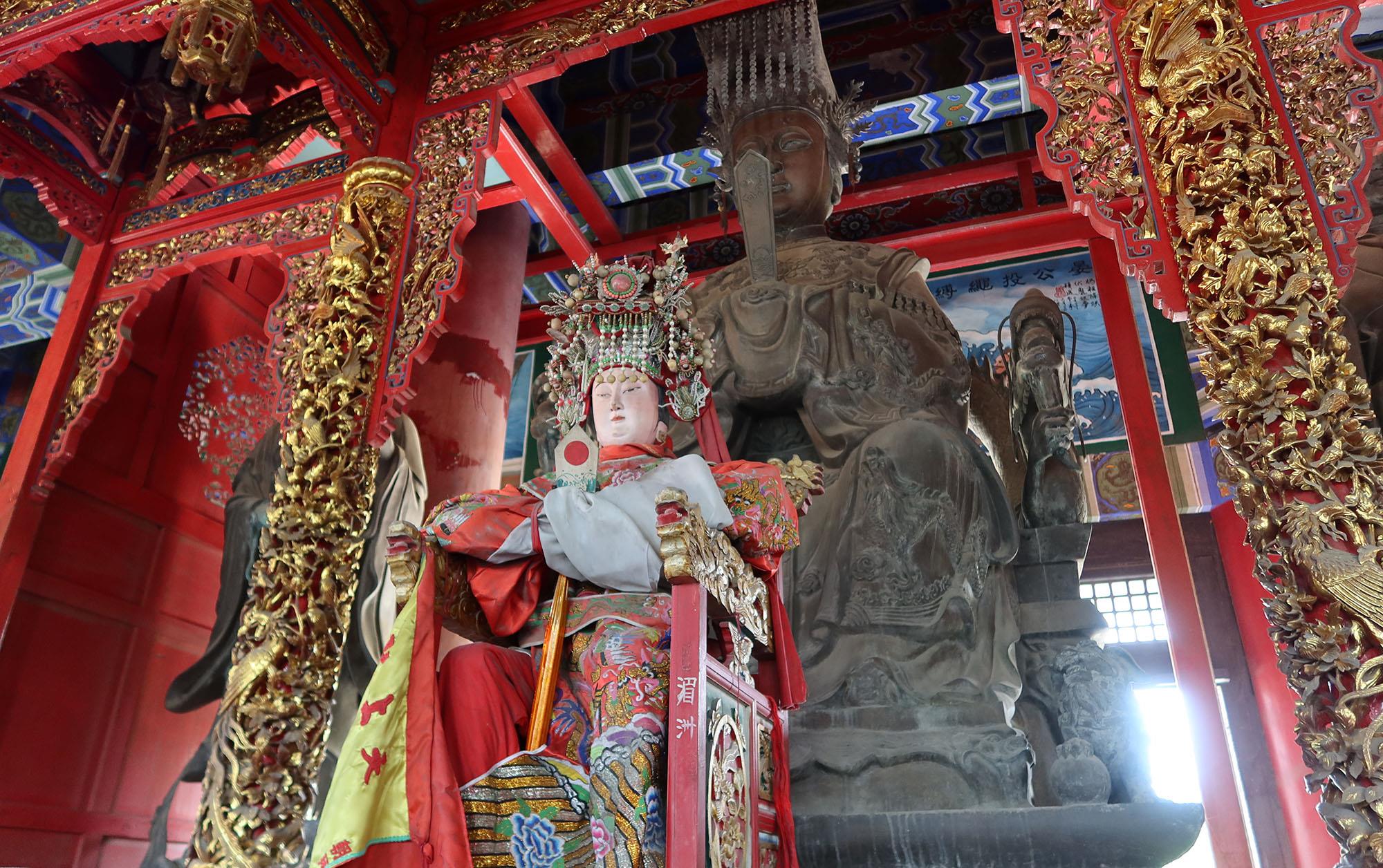 从宋朝时候就开始信仰,经历几朝几代,到了现代,信仰妈祖才繁荣了起来