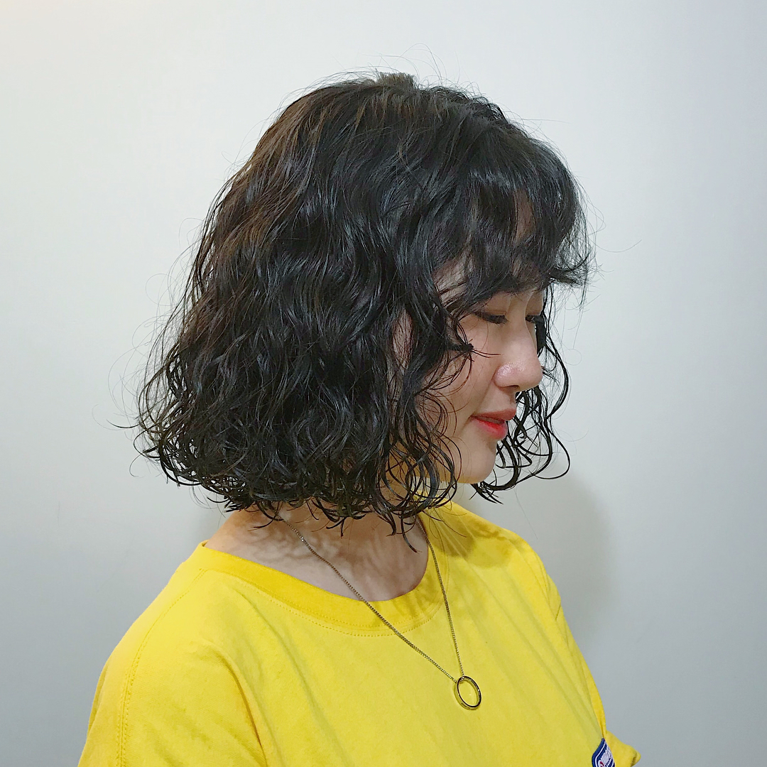 短发烫个卷,好打理又减龄