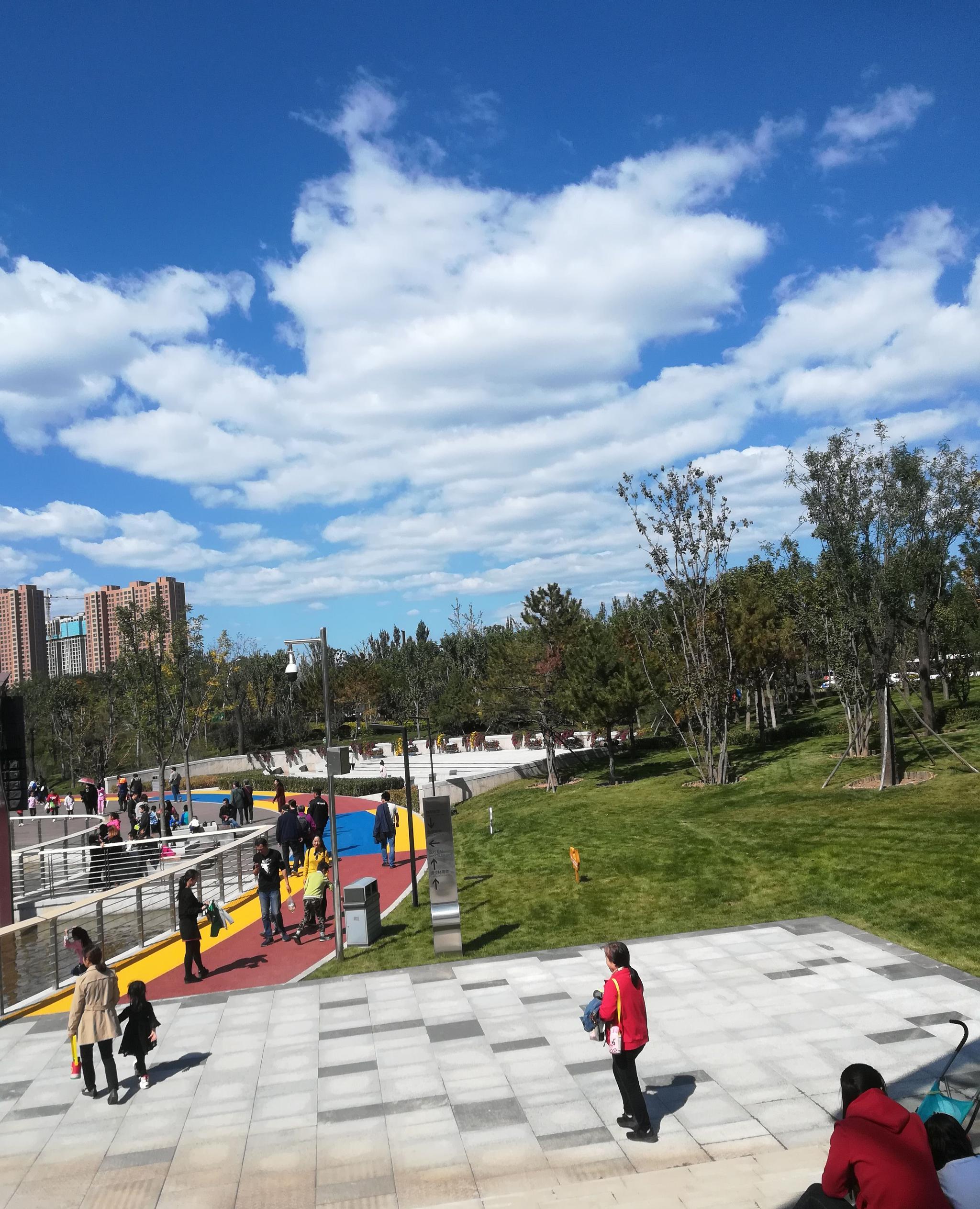 美丽的太原金桥公园就像童话里的秘密!