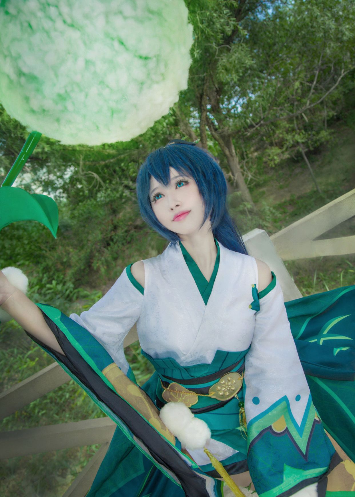 手游阴阳师莹草cos play 高清原图