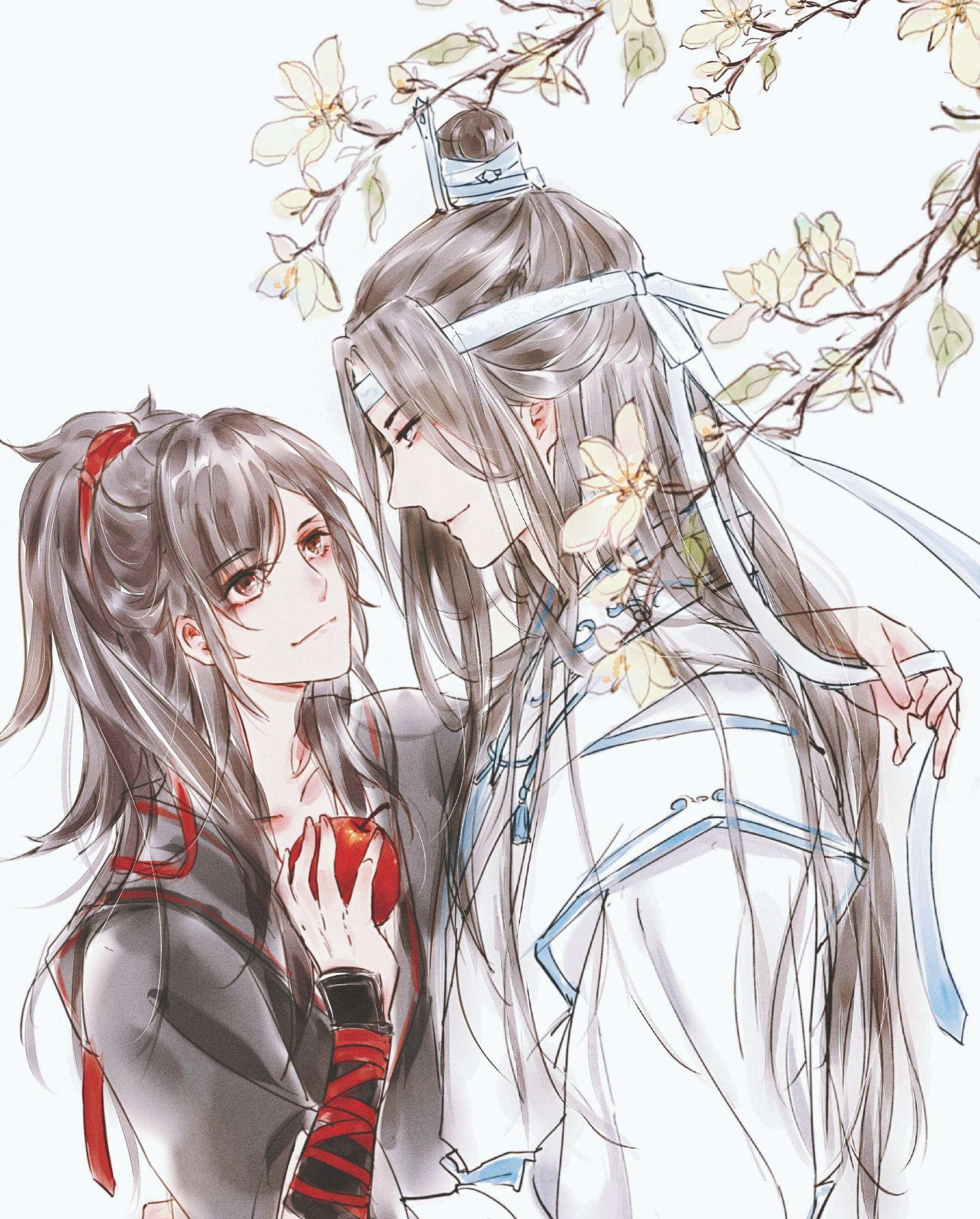 魔道祖师唯美图赏:我很好,我想该睡觉了,熬夜不好,想你也不好