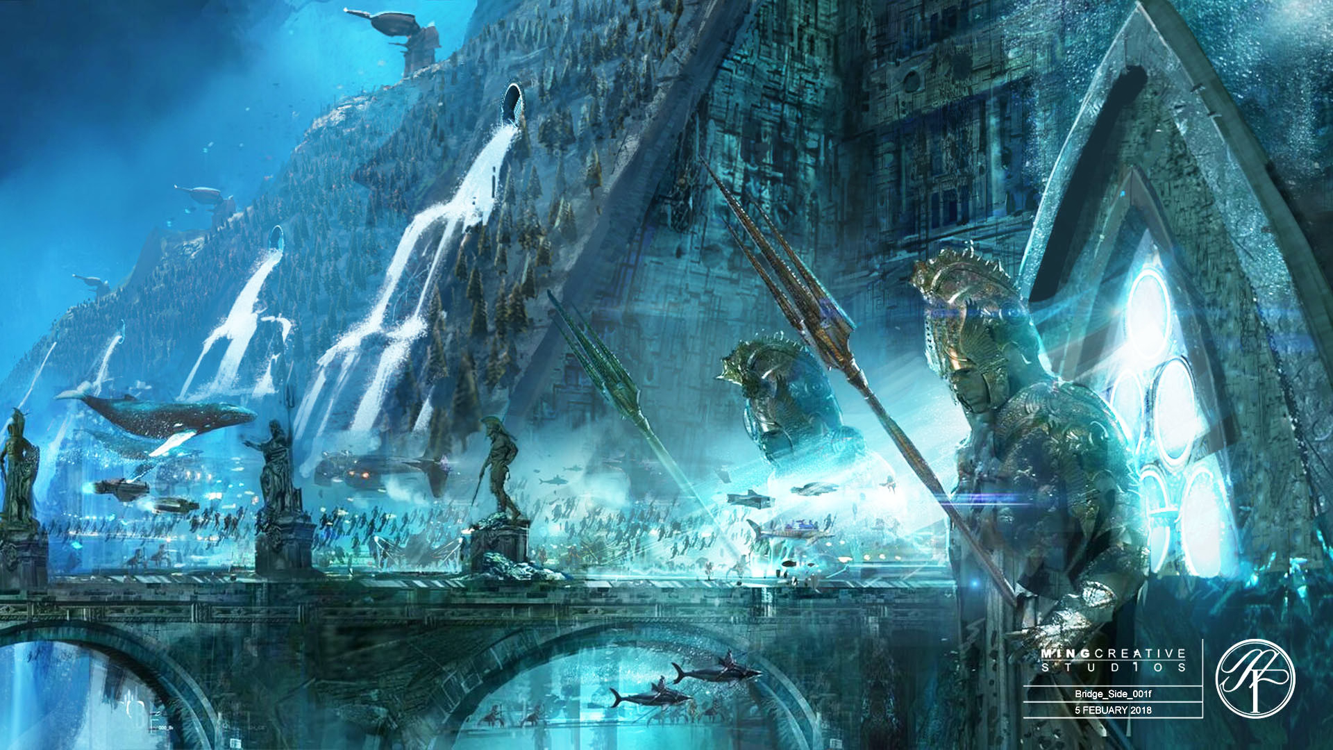 DC电影《海王》官方壁纸_新浪新闻
