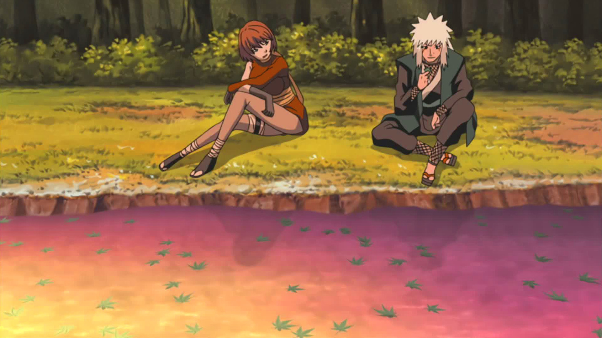 三,抚子村大家都知道,自来也从小就稀罕纲手,但是常常做一些蠢事,所以