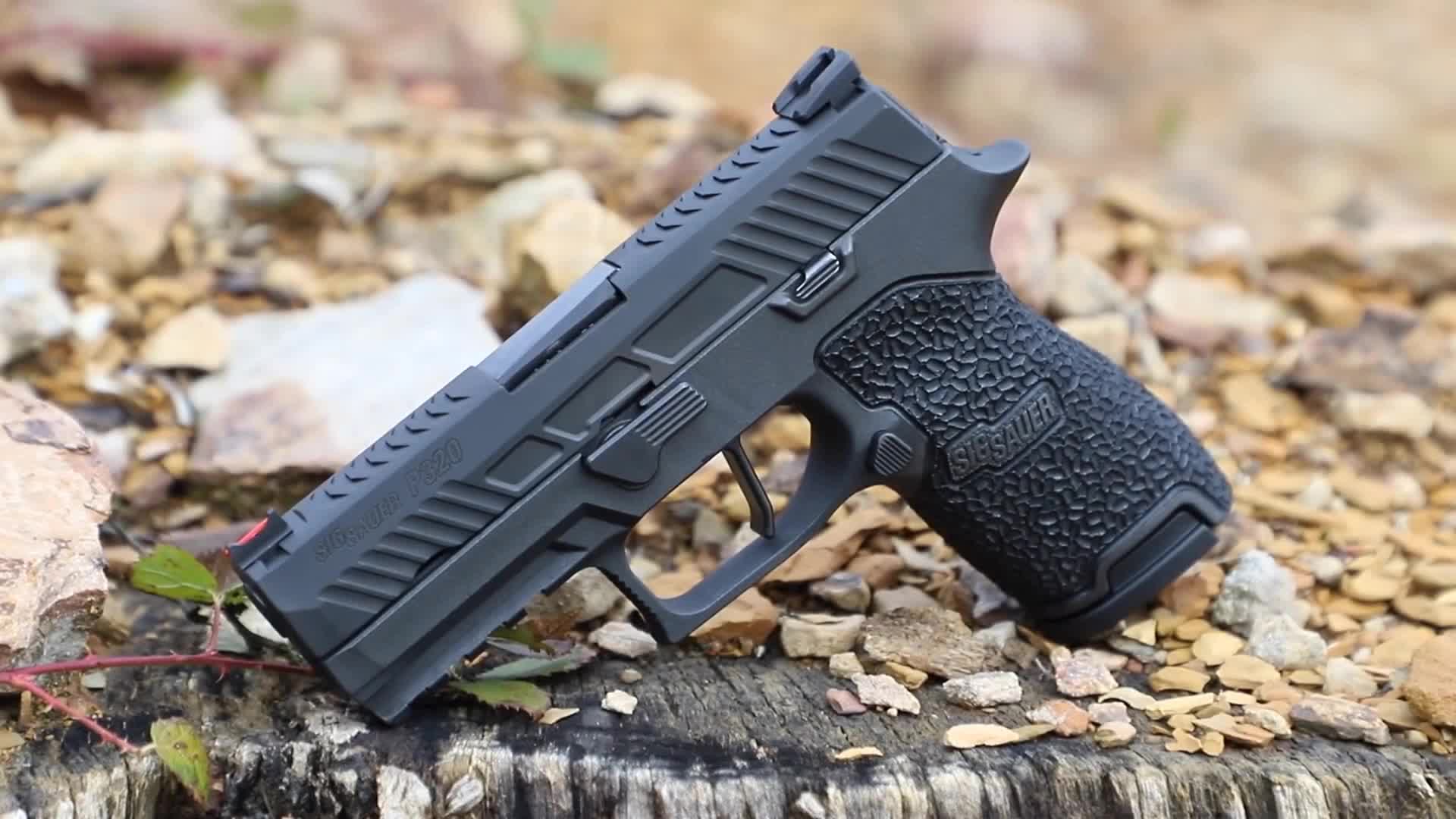 西格p320紧凑型手枪,模块化 高适应性 颜值超高有型