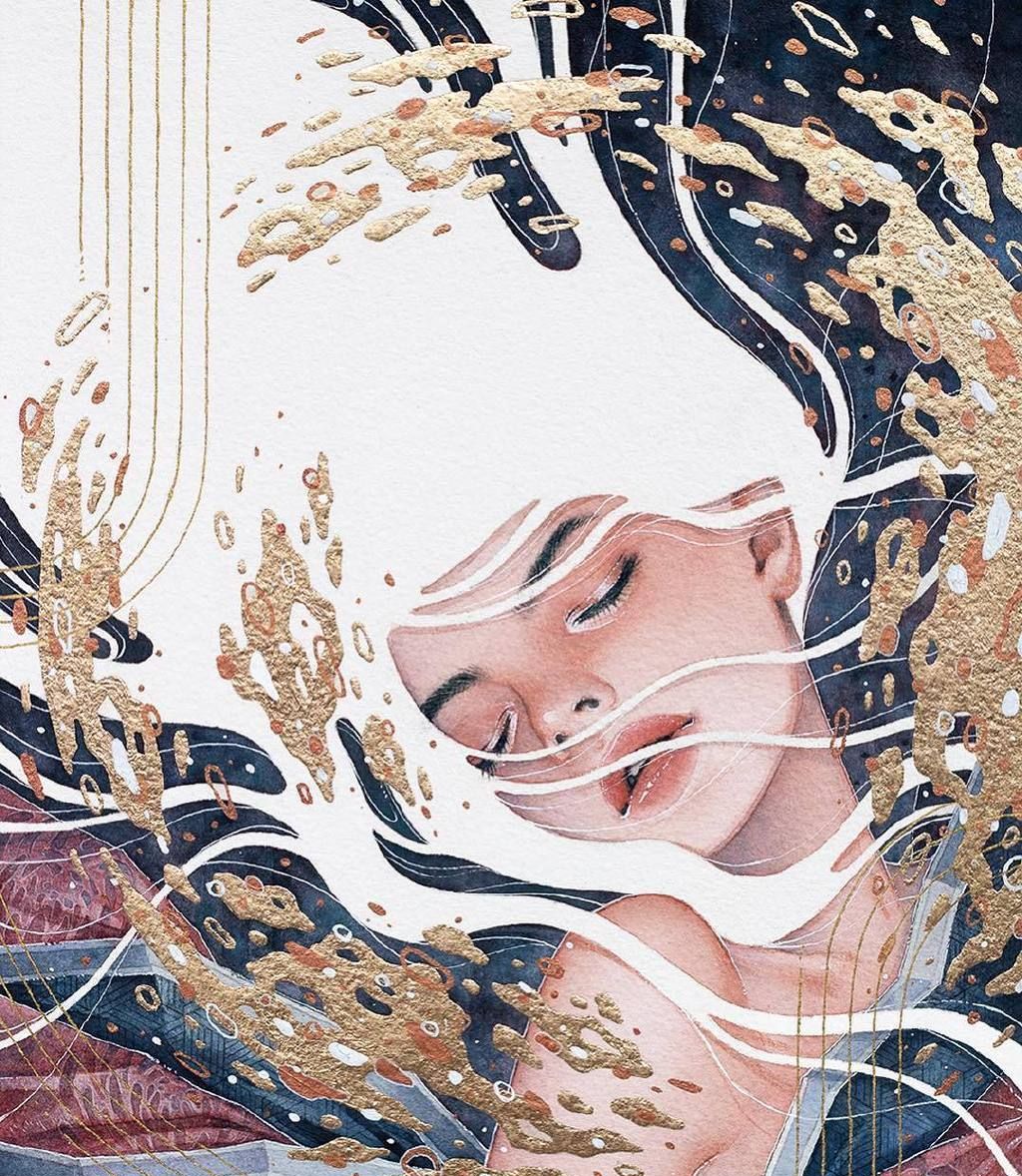 插画师kelogsloops 手绘插画作品