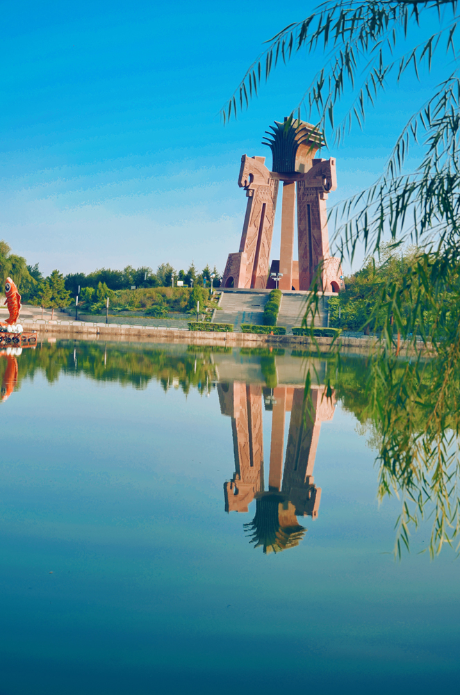 美丽的通辽市西拉木伦公园原创摄影