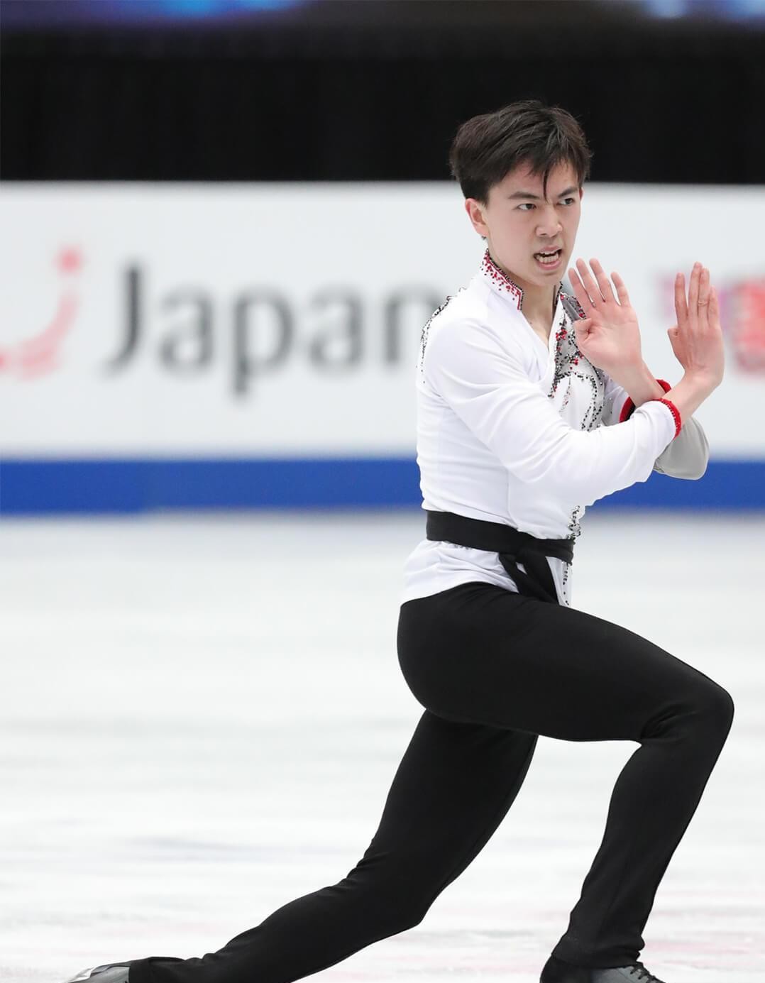 高清图回顾花滑世锦赛男单自由滑陈巍完美发挥封王羽生结弦亚军