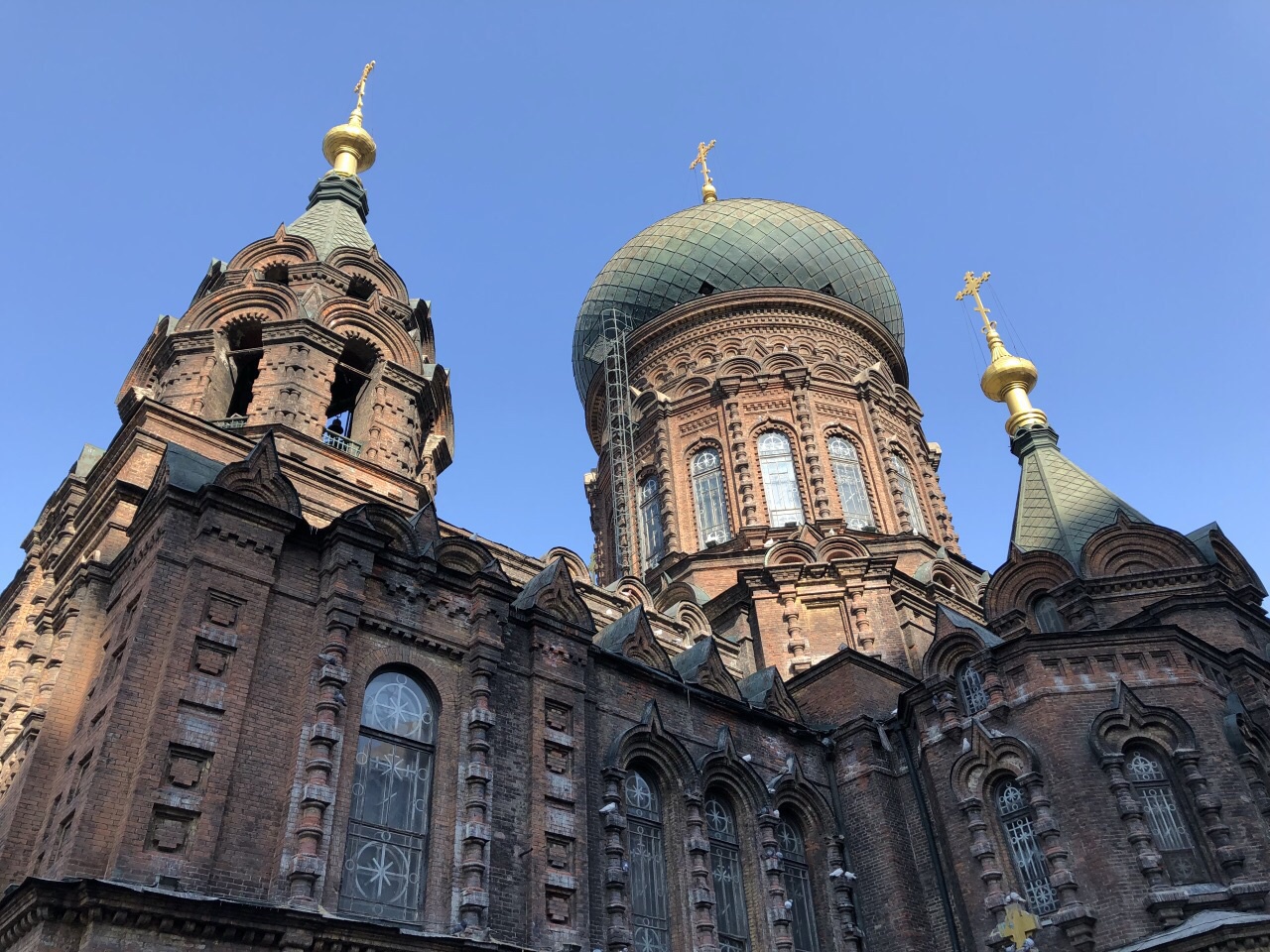 游览 黑龙江省 哈尔滨市 圣索菲亚大教堂 中国最美教堂之一