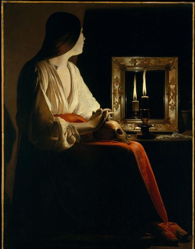 白天画画,卡拉瓦乔的迷弟,烛光大师拉图尔油画作品欣赏