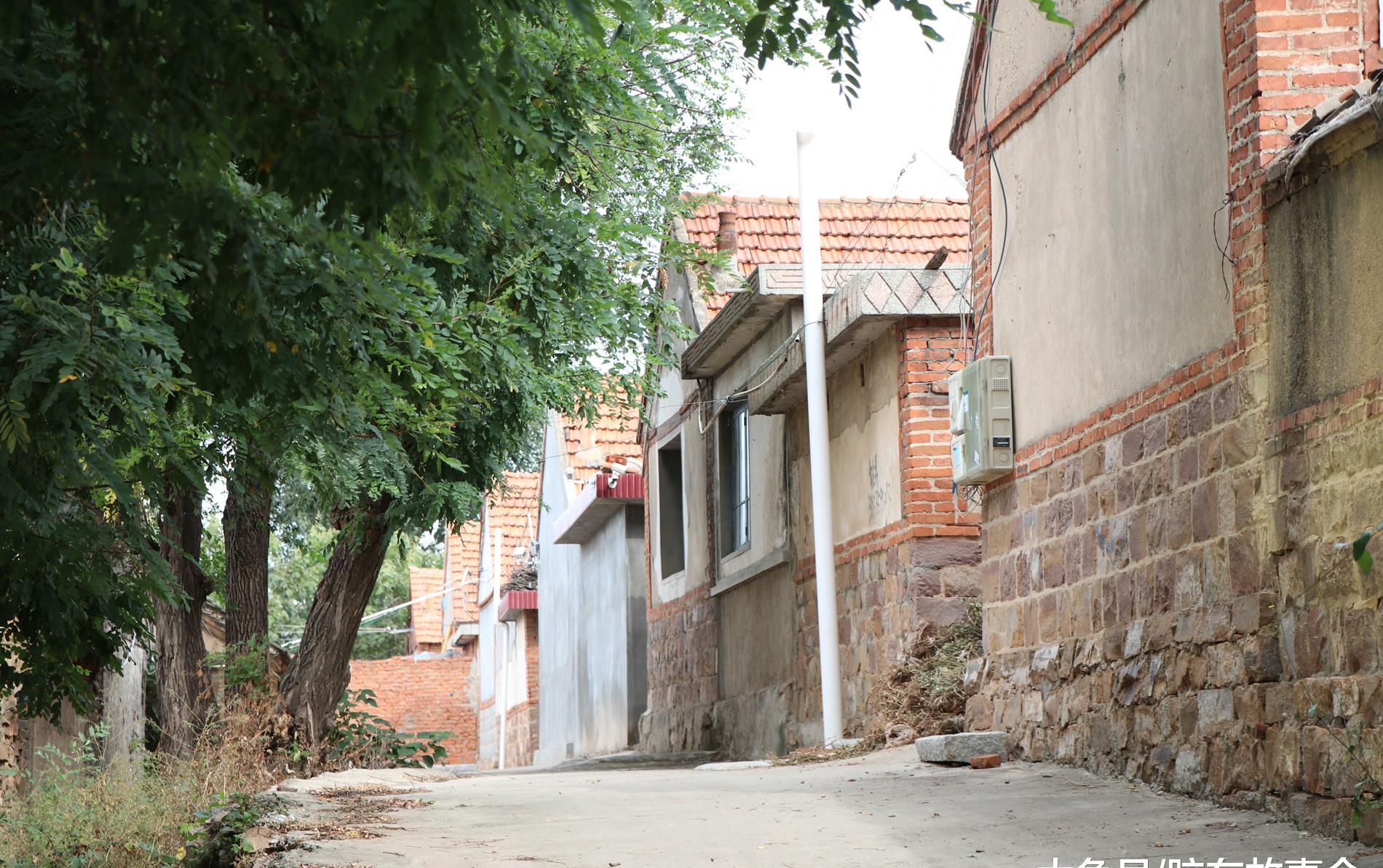 组图烟台莱阳一个村庄的实景名字叫做范家庄