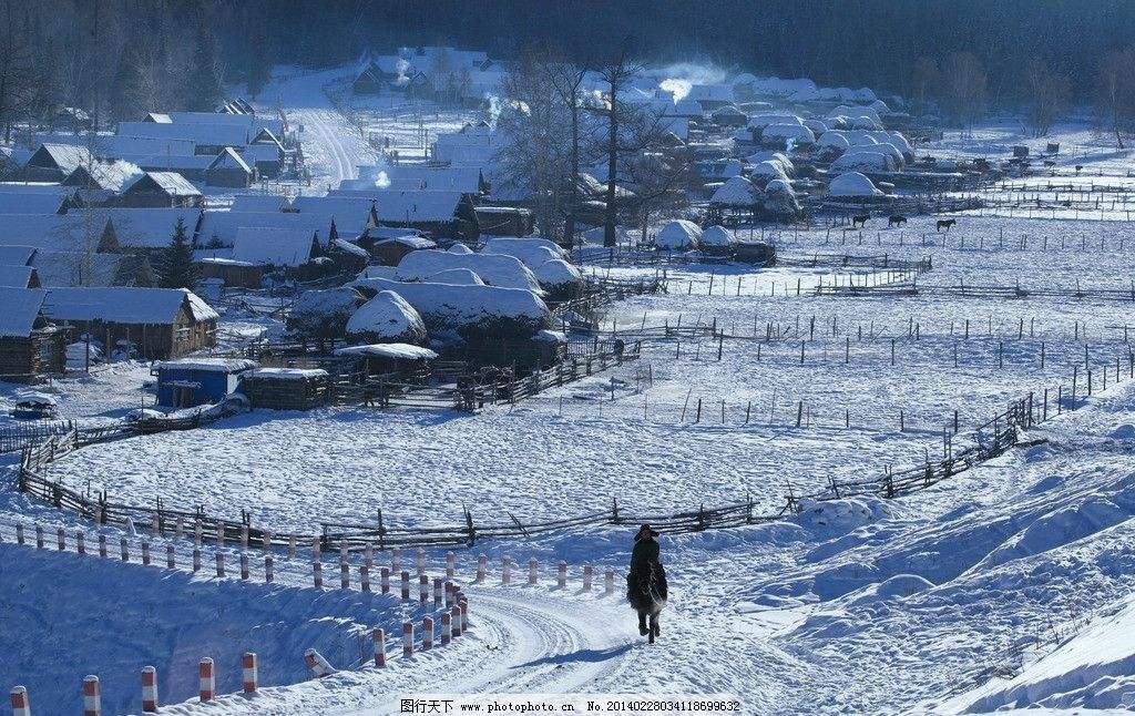 新疆禾木村:最美的雪乡迷人的冰雪世界|新疆|禾木村|雪乡_新浪新闻
