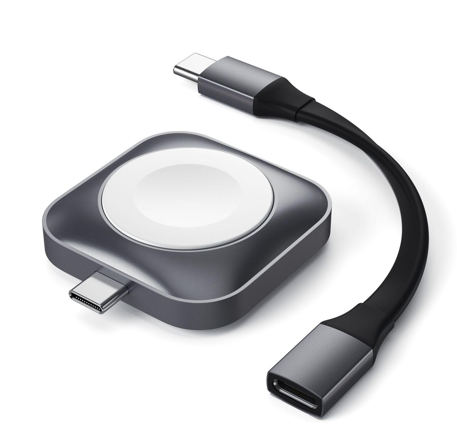 这款applewatch充电器可直接插入usbc端口