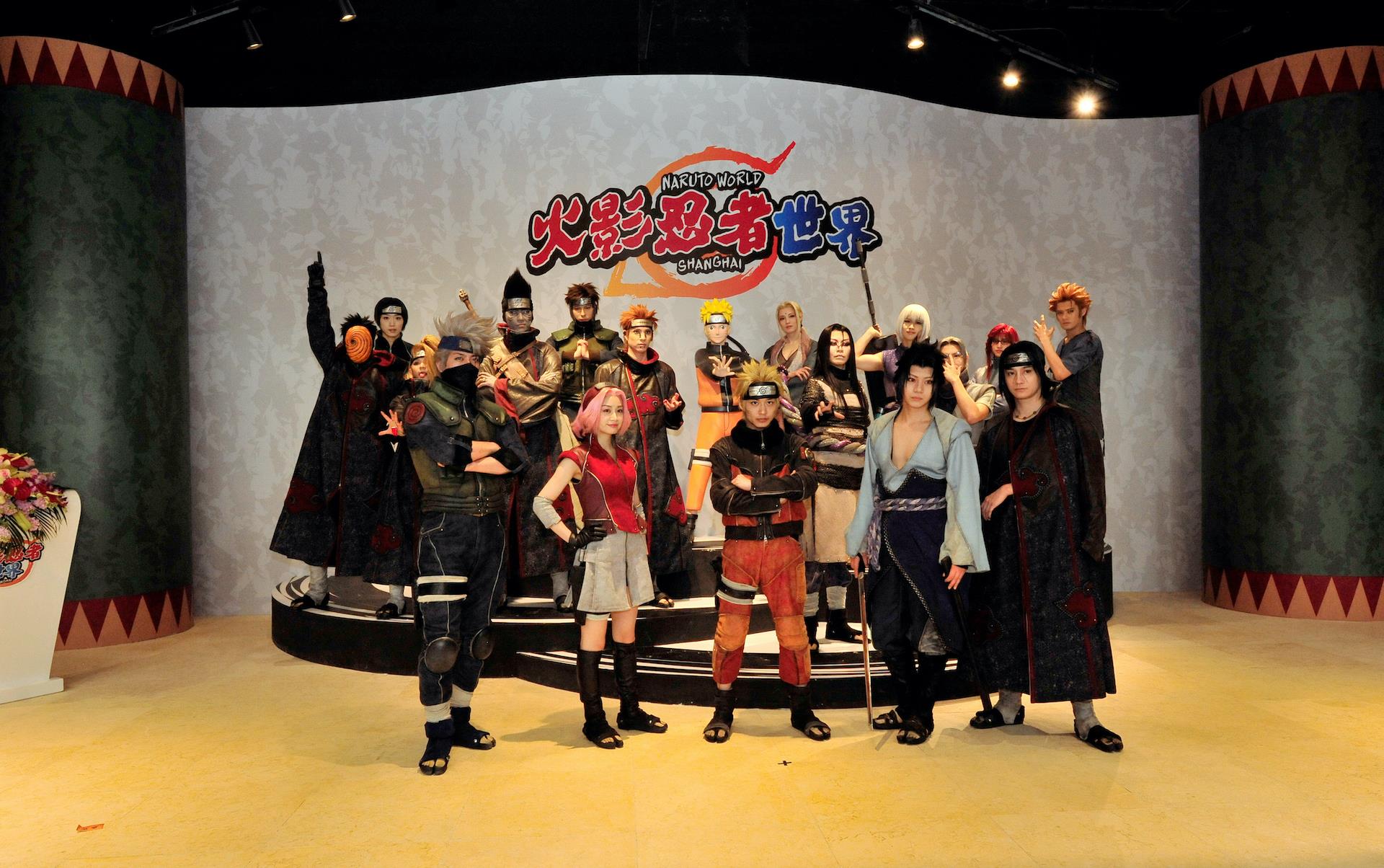 穿越木叶村火影忍者主题公园进入中国带你去一乐吃面