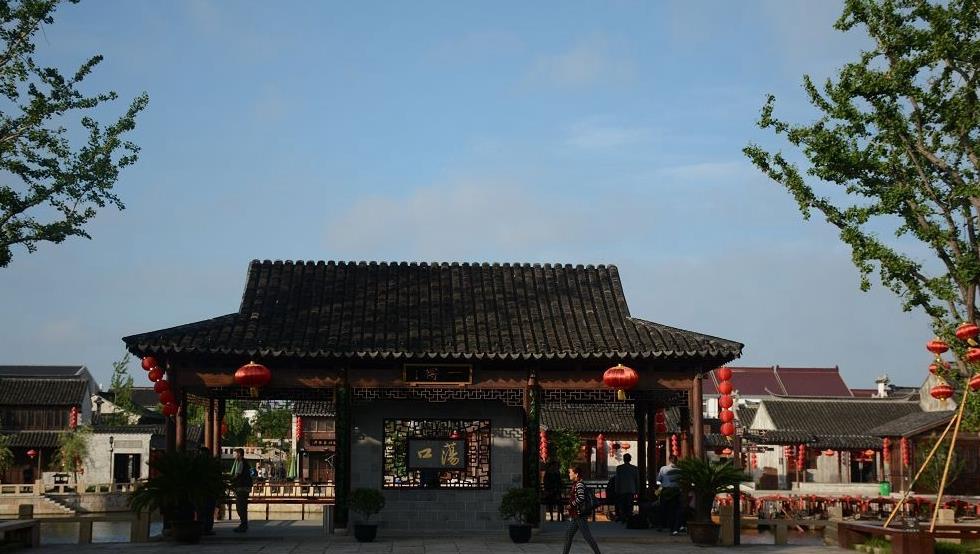 东汉孝子丁兰故里荡口古镇,地处三市交界,在这里感受岁月静好