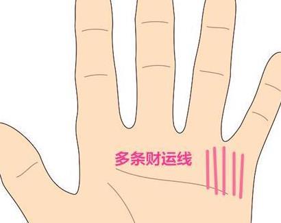 手掌三约纹,富得快不行,再加大三角贵的不得了
