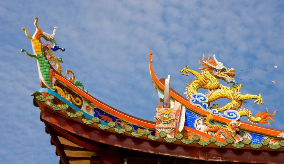 古建筑屋顶上的装饰艺术——飞檐走兽,展现着古建文化的独特魅力