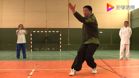 孟村八极拳名师吴连枝之子吴大伟先生演练的八极拳小架