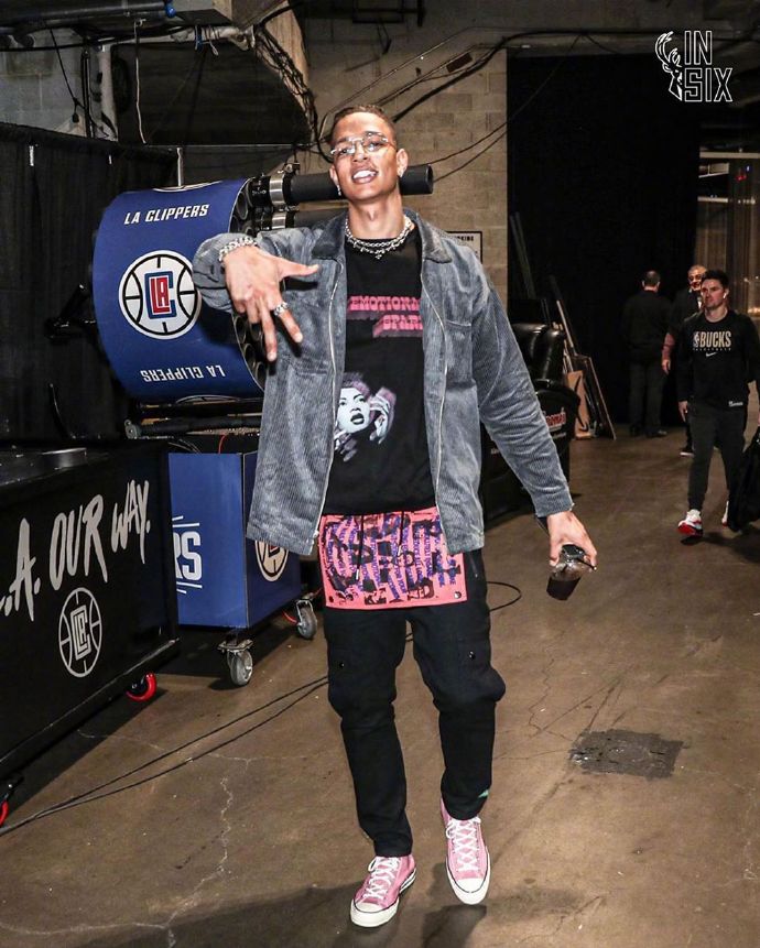nba的潮男穿搭!有钱的型男实在是太帅了!