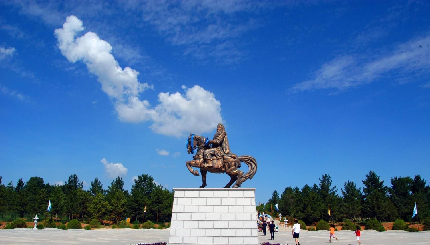 图游:城市5a之旅,鄂尔多斯成吉思汗陵