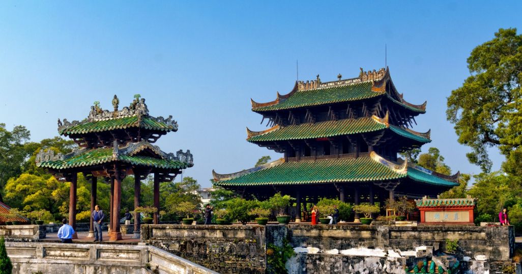 广西容县真武阁杠杆结构巧夺天工