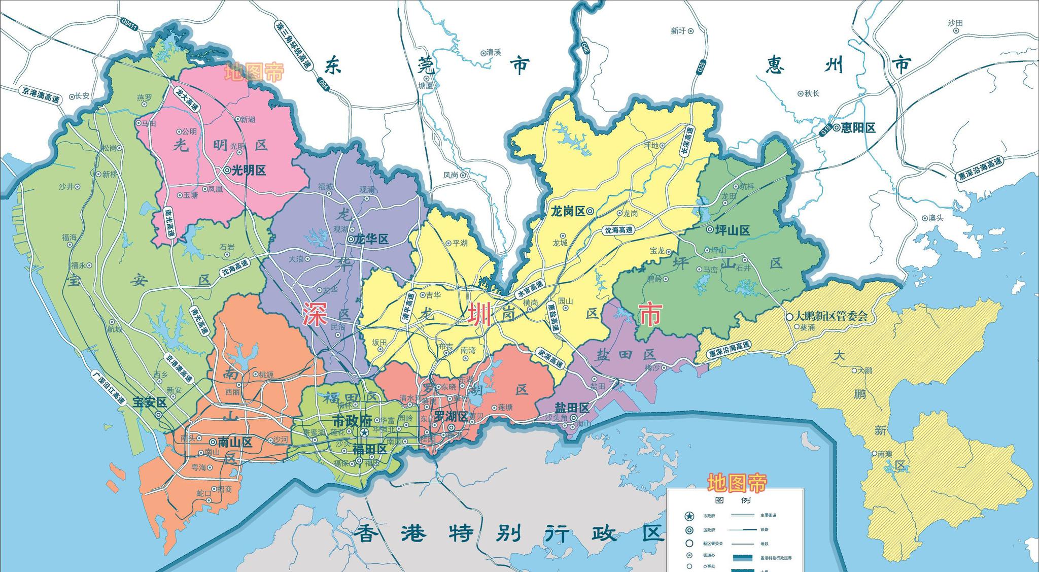 深圳市盐田区地图,拥有国内唯一的航母主题公园_高清图集_新浪网