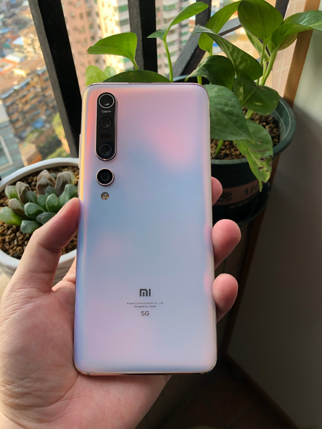 小米10pro珍珠白简单上手