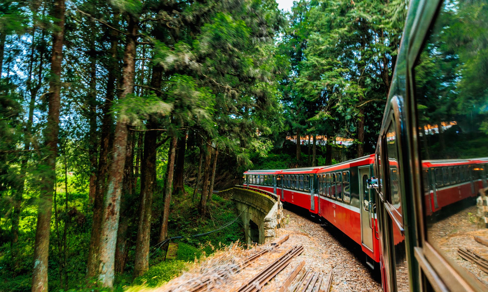 阿里山的风景美如画