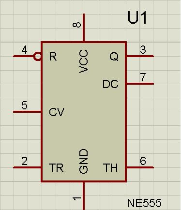 ne555结构和引脚如下图所示
