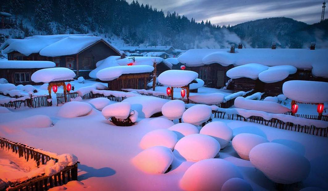 新疆禾木村:最美的雪乡迷人的冰雪世界|新疆|禾木村|雪乡_新浪新闻